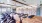 exercise bikes in a large fitness area